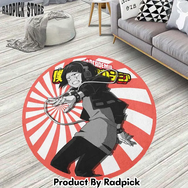 Kyouka jirou round rug custom my hero academia anime circle carpet  rp5956032
